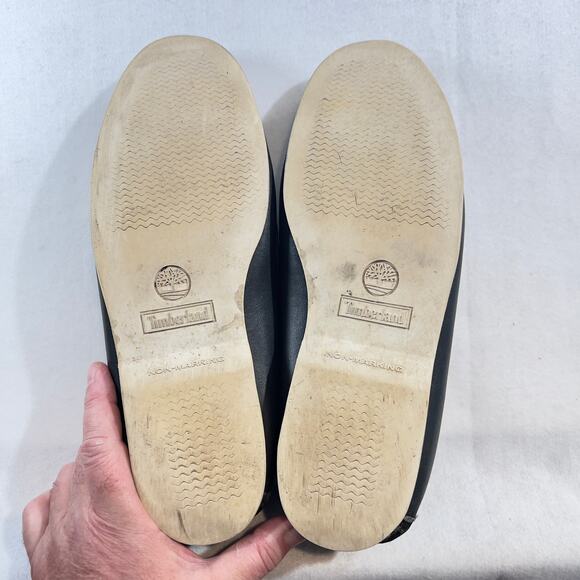 Timberland Loafers Men 13 Navy Blue 2 Eye Classic Boat Shoes #74036 Earthkeepers - Picture 5 of 9